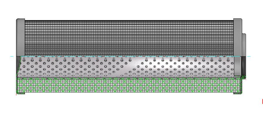 Hydrafil Replacement Filter Element for MP Filtri CU2101A25ANP01