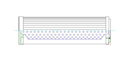 Hydrafil Replacement Filter Element for Rexroth R928041156