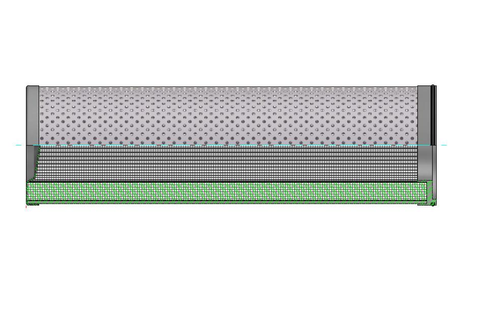 Hydrafil Replacement Filter Element for Vickers V2651V7C10