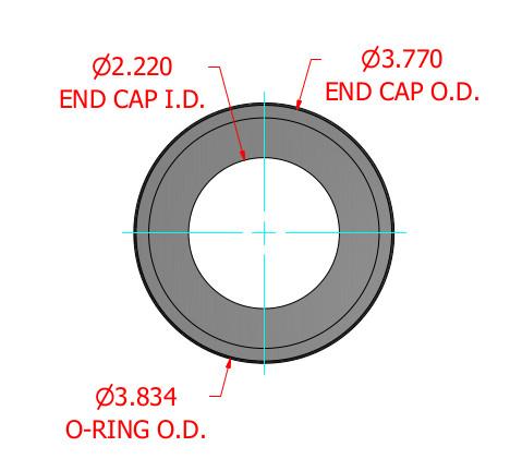 Hydrafil Replacement Filter Element for Vickers V2651B7C03