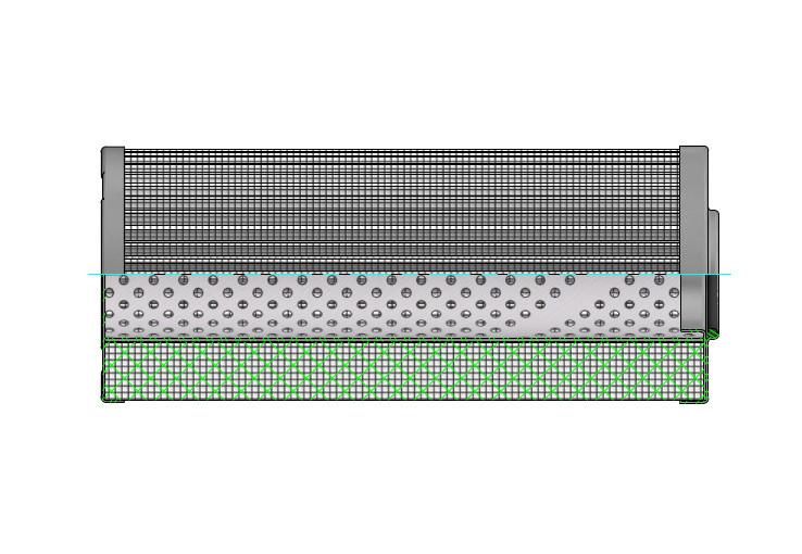 Hydrafil Replacement Filter Element for Leemin  HDX-100X10