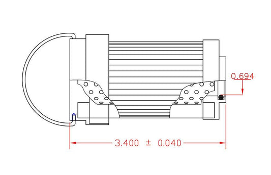 Hydrafil Replacement Filter Element for Rexroth R928041352